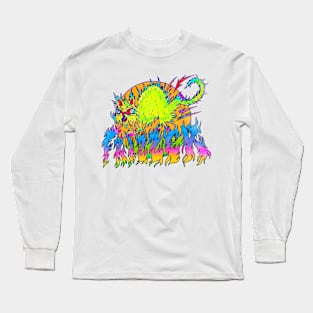 The cat in the frizzer Long Sleeve T-Shirt